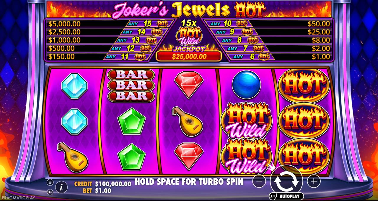 Joker’s Jewels Hot (Pragmatic Play) Image 2